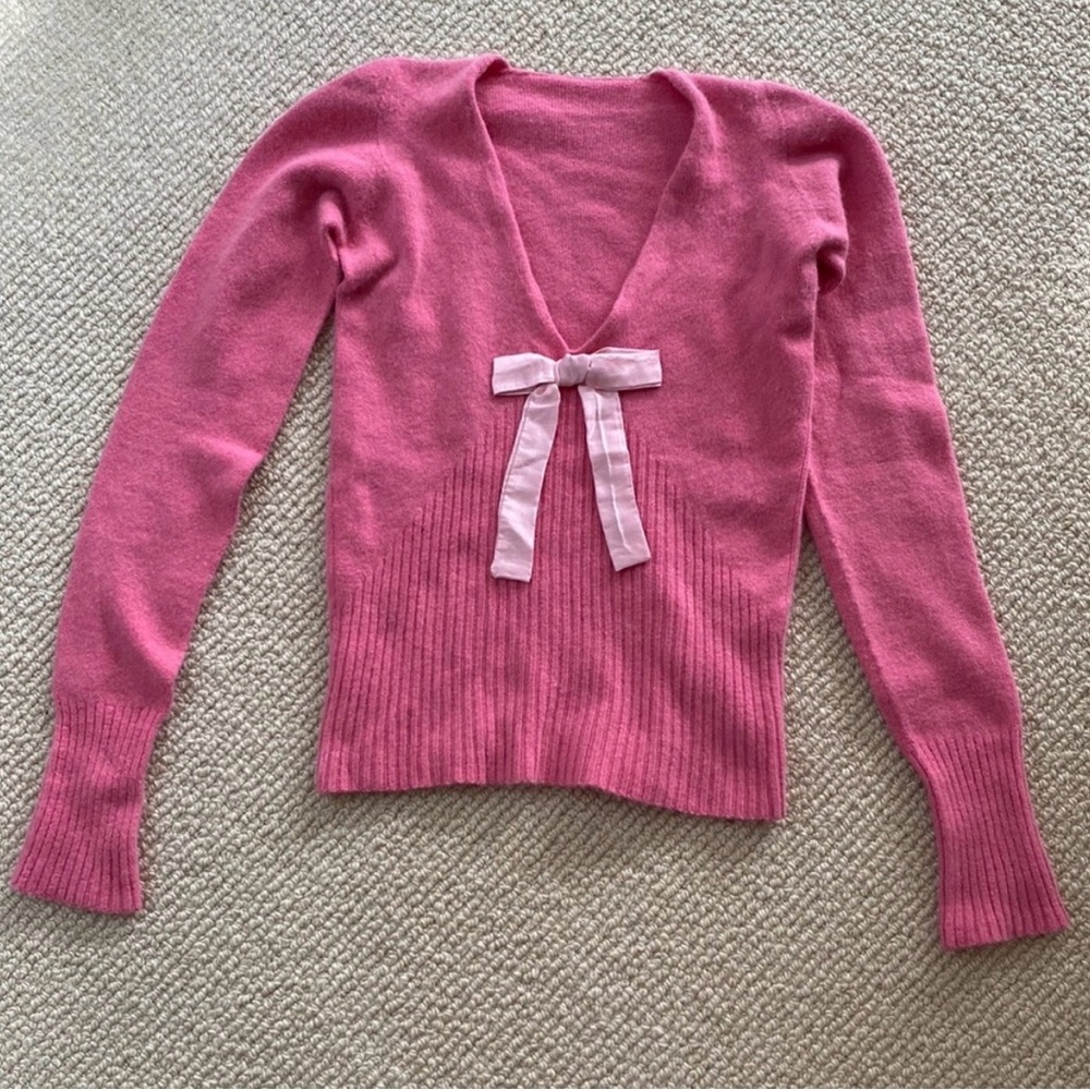 ISO! Twin set pink sweater